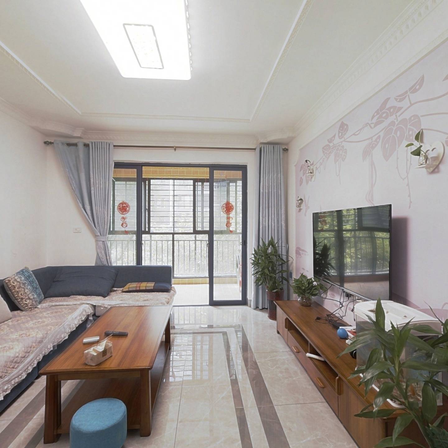 碧园印象桂林精装三房,刚装修半年,采光好,通风好