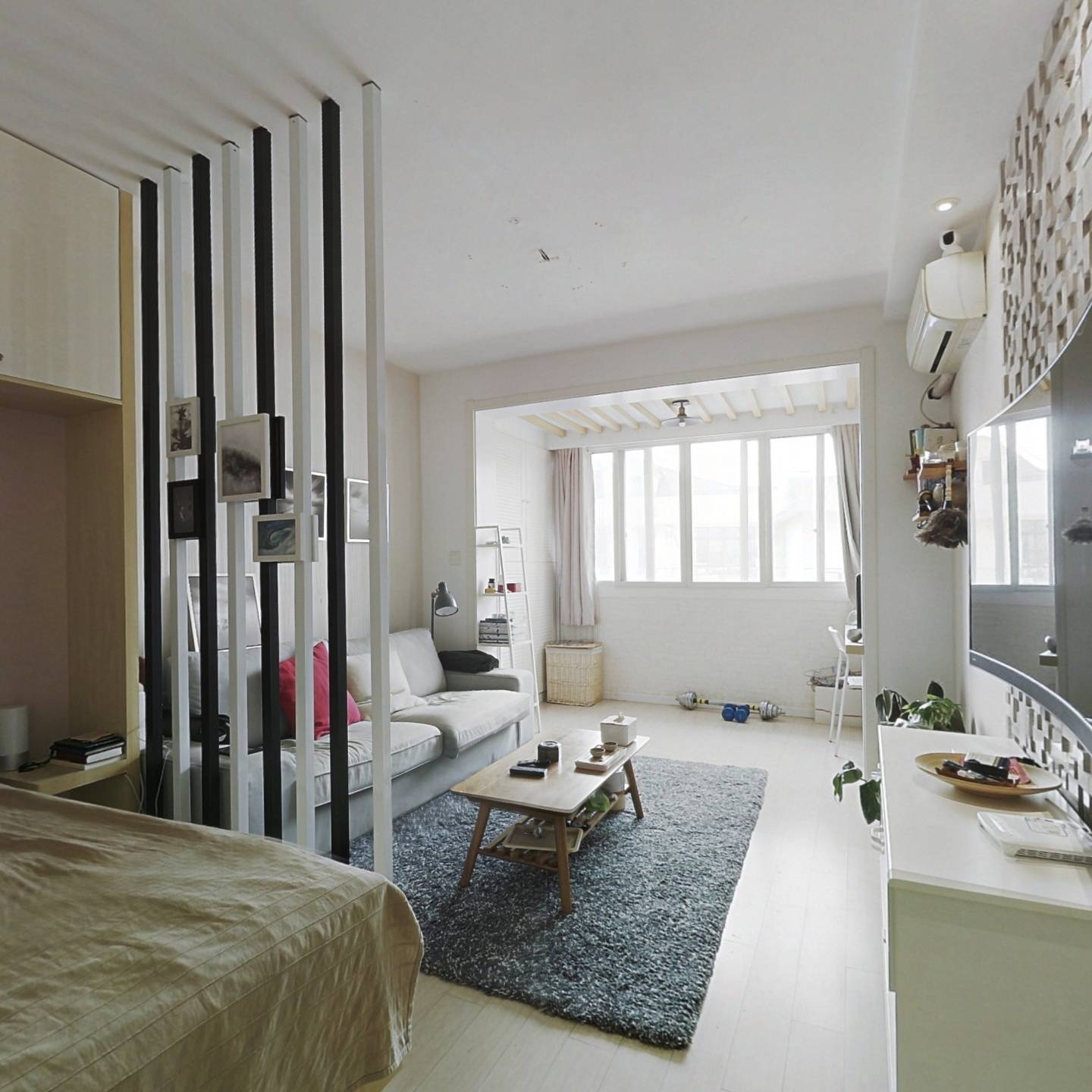 小户型 一室一厅 北欧风设计|空间|室内设计|沐叁大大 - 原创作品 - 站酷 (ZCOOL)